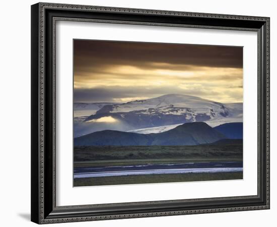 Vatnajokull Icecap Glacier, South Iceland-Michele Falzone-Framed Photographic Print