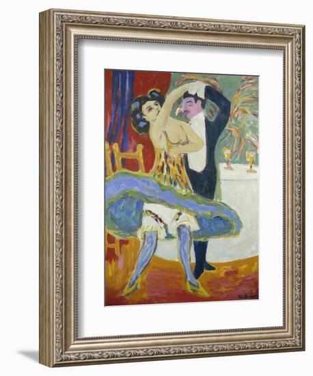 Vaudeville Theatre, 1912/13-Ernst Ludwig Kirchner-Framed Giclee Print