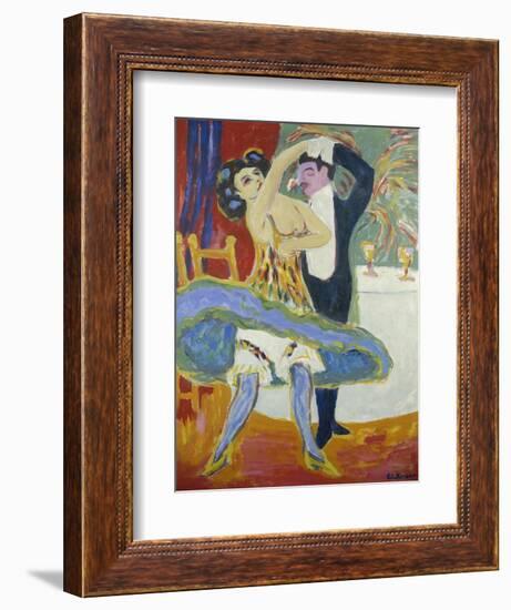 Vaudeville Theatre, 1912/13-Ernst Ludwig Kirchner-Framed Giclee Print