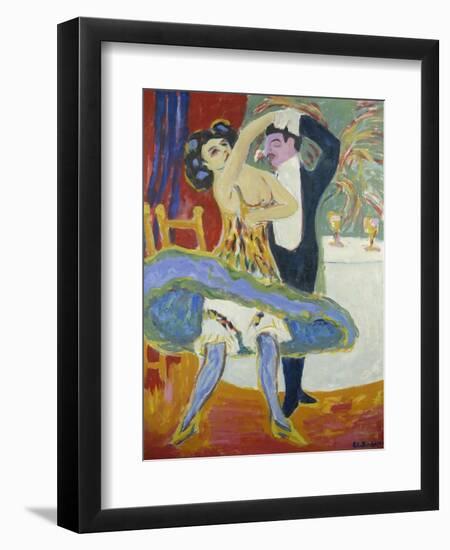 Vaudeville Theatre, 1912/13-Ernst Ludwig Kirchner-Framed Giclee Print