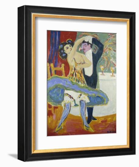 Vaudeville Theatre, 1912/13-Ernst Ludwig Kirchner-Framed Giclee Print