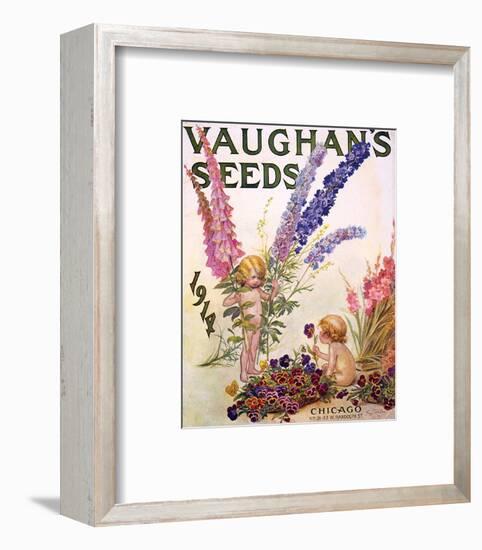 Vaughan's Seeds Chicago 1914-null-Framed Art Print