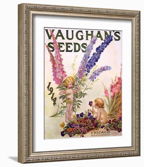 Vaughan's Seeds Chicago 1914-null-Framed Art Print