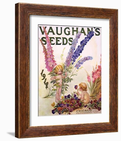 Vaughan's Seeds Chicago 1914-null-Framed Art Print