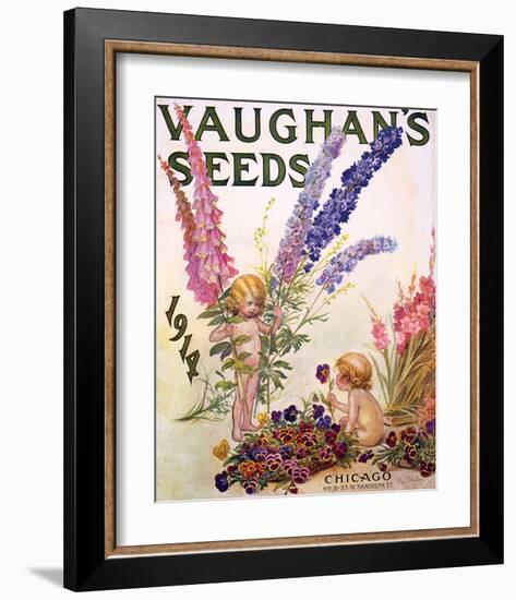 Vaughan's Seeds Chicago 1914-null-Framed Art Print