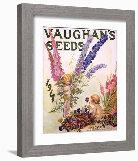 Vaughan's Seeds Chicago 1914-null-Framed Art Print