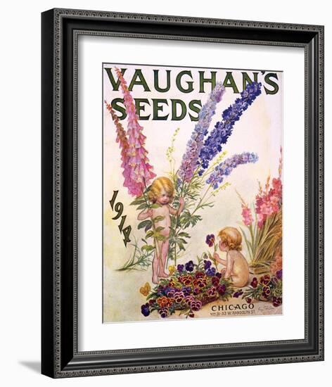 Vaughan's Seeds Chicago 1914-null-Framed Art Print