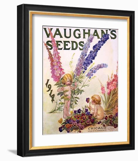 Vaughan's Seeds Chicago 1914-null-Framed Art Print