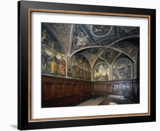 Vault Frescoes-Pietro Perugino-Framed Giclee Print