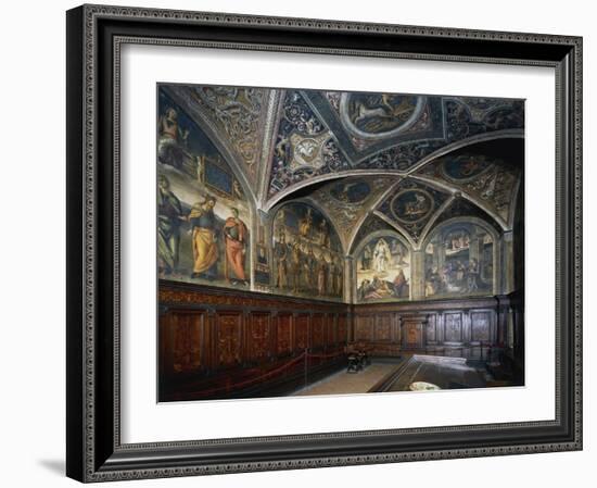 Vault Frescoes-Pietro Perugino-Framed Giclee Print