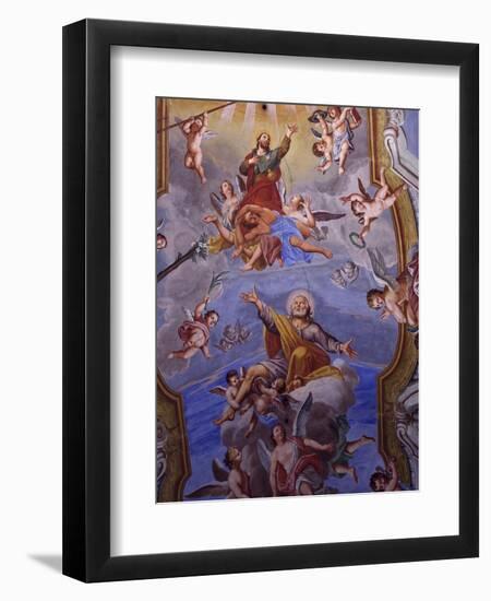 Vault Frescoes-Giuseppe Mattia Borgnis-Framed Giclee Print