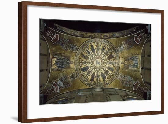 Vault of Apse, Baptistery of San Giovanni Battista, Florence-null-Framed Giclee Print