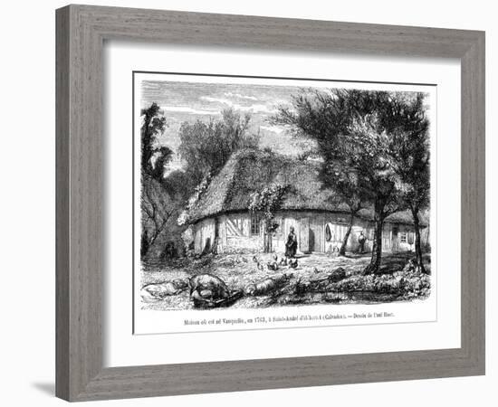 Vauquelin Birthplace-Paul Huet-Framed Art Print