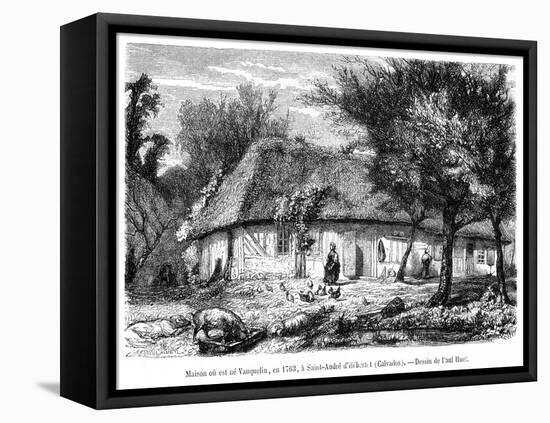 Vauquelin Birthplace-Paul Huet-Framed Stretched Canvas