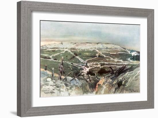 Vauquois, 29th August 1915-Francois Flameng-Framed Giclee Print