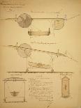 Design for Powering an Airship, c.1853-Vaussin-chardanne-Framed Stretched Canvas