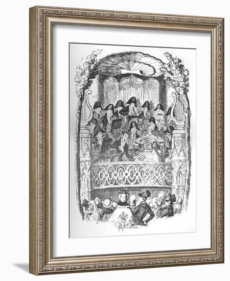 Vauxhall Gardens by Day, C1900-George Cruikshank-Framed Giclee Print