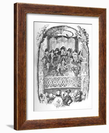 Vauxhall Gardens by Day, C1900-George Cruikshank-Framed Giclee Print