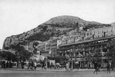 Gibraltar Rock from Campo, Early 20th Century-VB Cumbo-Giclee Print