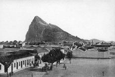 Casemates Square, Gibraltar, Early 20th Century-VB Cumbo-Giclee Print