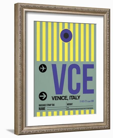 VCE Venice Luggage Tag I-NaxArt-Framed Art Print