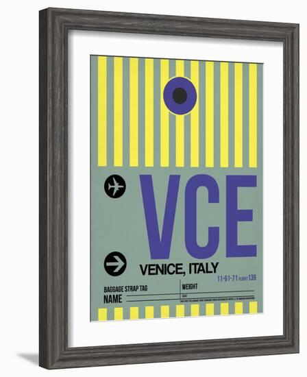 VCE Venice Luggage Tag I-NaxArt-Framed Art Print