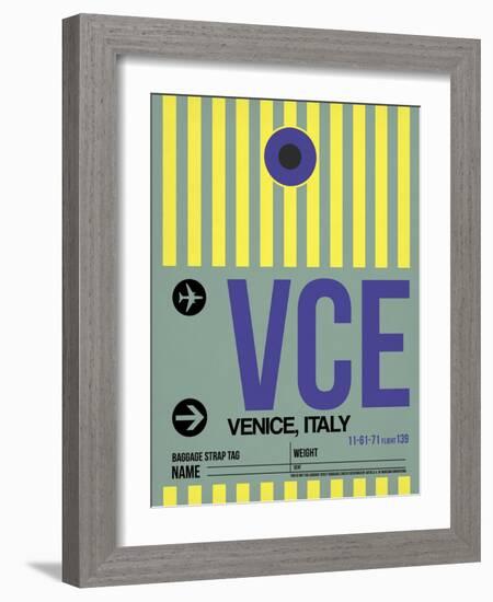 VCE Venice Luggage Tag I-NaxArt-Framed Art Print