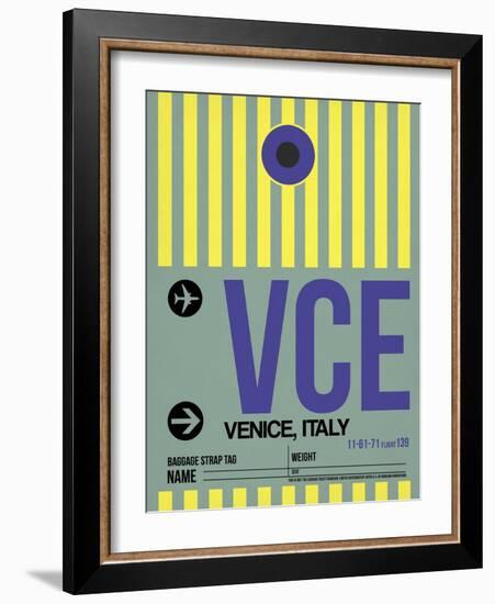 VCE Venice Luggage Tag I-NaxArt-Framed Art Print