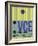 VCE Venice Luggage Tag I-NaxArt-Framed Art Print