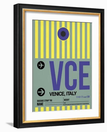 VCE Venice Luggage Tag I-NaxArt-Framed Art Print