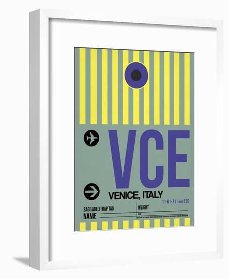 VCE Venice Luggage Tag I-NaxArt-Framed Art Print