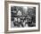 Ve Day Celebrations in London 1945-Nixon Greaves and-Framed Photographic Print