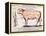 Veal: Diagram Depicting the Different Cuts of Meat-French School-Framed Premier Image Canvas