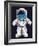 Vector Astronaut Design-braingraph-Framed Art Print