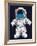 Vector Astronaut Design-braingraph-Framed Art Print