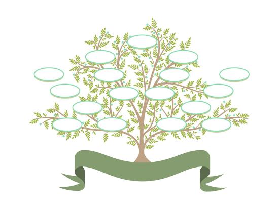 Download 'Vector Family Tree with Blank Spaces to Fill, Easily ...