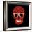 Vector Funny, Candy Skull-karnoff-Framed Art Print