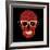 Vector Funny, Candy Skull-karnoff-Framed Art Print