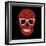 Vector Funny, Candy Skull-karnoff-Framed Art Print