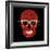 Vector Funny, Candy Skull-karnoff-Framed Art Print