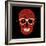 Vector Funny, Candy Skull-karnoff-Framed Art Print