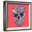 Vector Funny, Candy Skull-karnoff-Framed Art Print