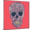 Vector Funny, Candy Skull-karnoff-Mounted Art Print