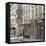 Vector Illustration of a Street in Montmartre Paris-isaxar-Framed Stretched Canvas