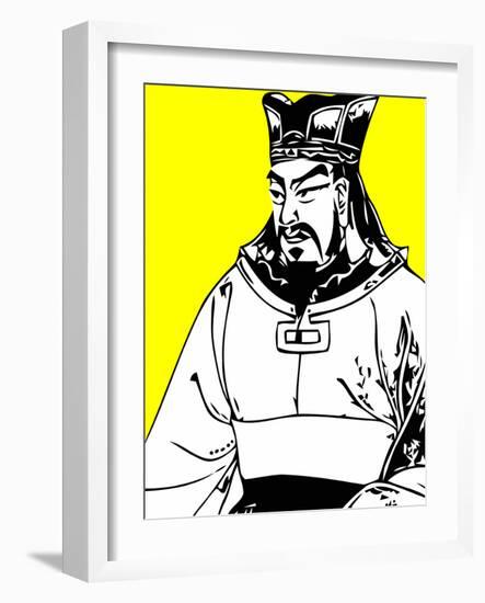 Vector Illustration of Sun Tzu-Stocktrek Images-Framed Photographic Print