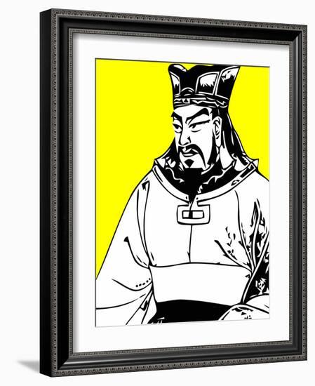 Vector Illustration of Sun Tzu-Stocktrek Images-Framed Photographic Print