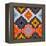 Vector Navajo Tribal Ornament-tukkki-Framed Stretched Canvas