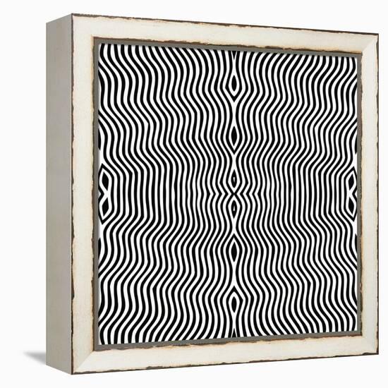 Vector - Optical Art-Clara-Framed Stretched Canvas