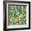 Vector Texture with Abstract Plants.-Marylia-Framed Art Print