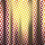 Creative Triangle Pattern Background Vector-vectoraart-Framed Art Print